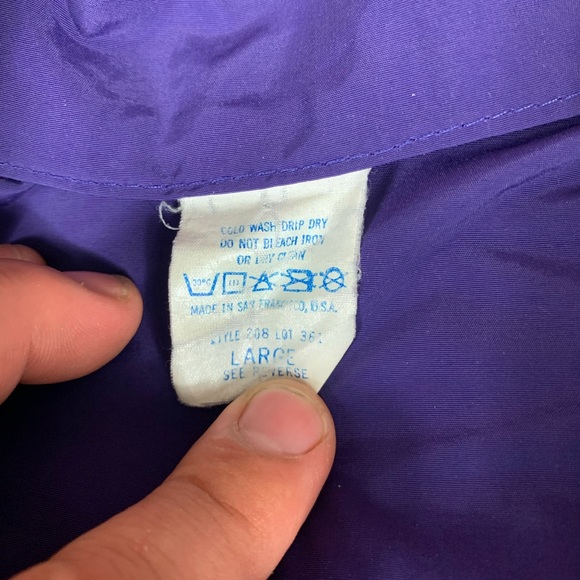 Vintage 90s Adult Bellwether Sport Zip Up Cycling Windbreaker Jacket - Picture 5 of 10